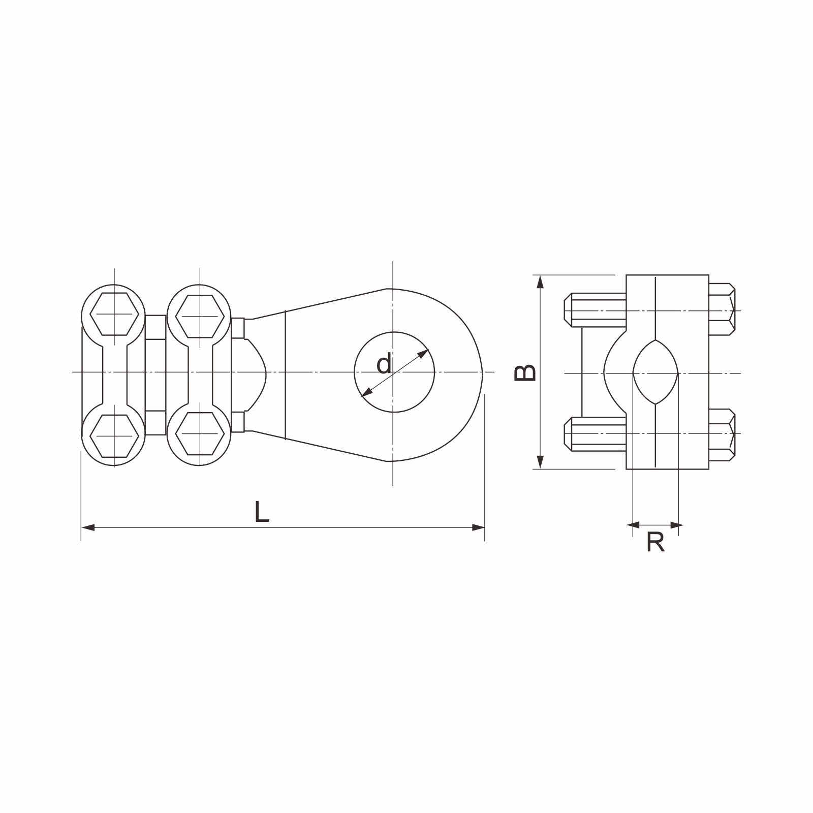 GTY Coppeer Cable Connector