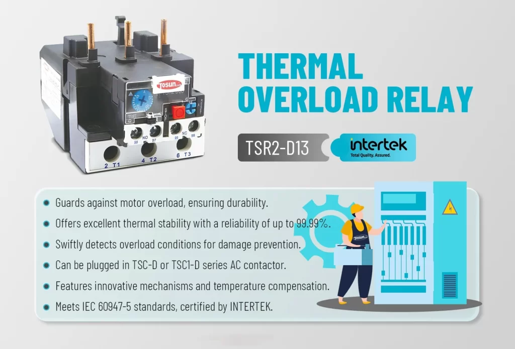 TSR2-D Thermal Overload Relay